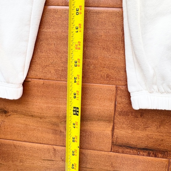 The North Face Half Dome Fleece Womens Sweatpants XS Cream - Picture 8 of 10